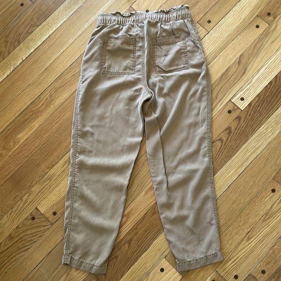 Loft Women XS Emory Taper Pant Brown Elastic Drawstring Waist Casual 581393 - Picture 5 of 6